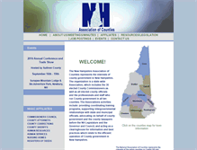 Tablet Screenshot of nhcounties.org